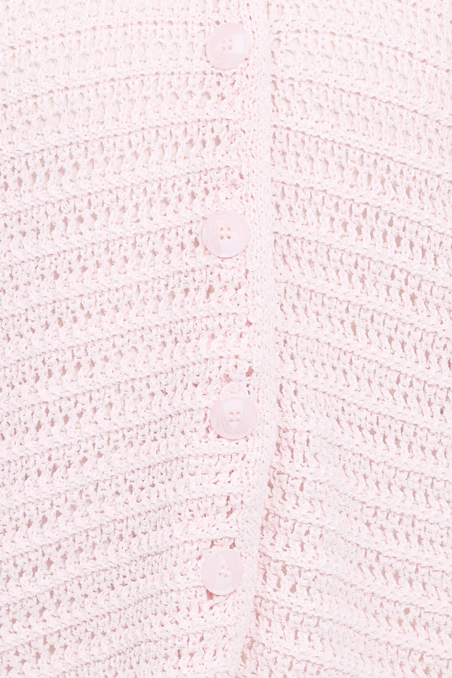 Lyra Large Collar Cardigan Pale Pink
