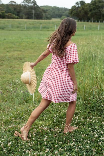 Dorothea Mini Dress Red