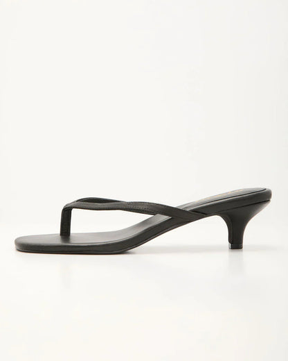 Sunset Tiptoe Kitten Heel Sandals