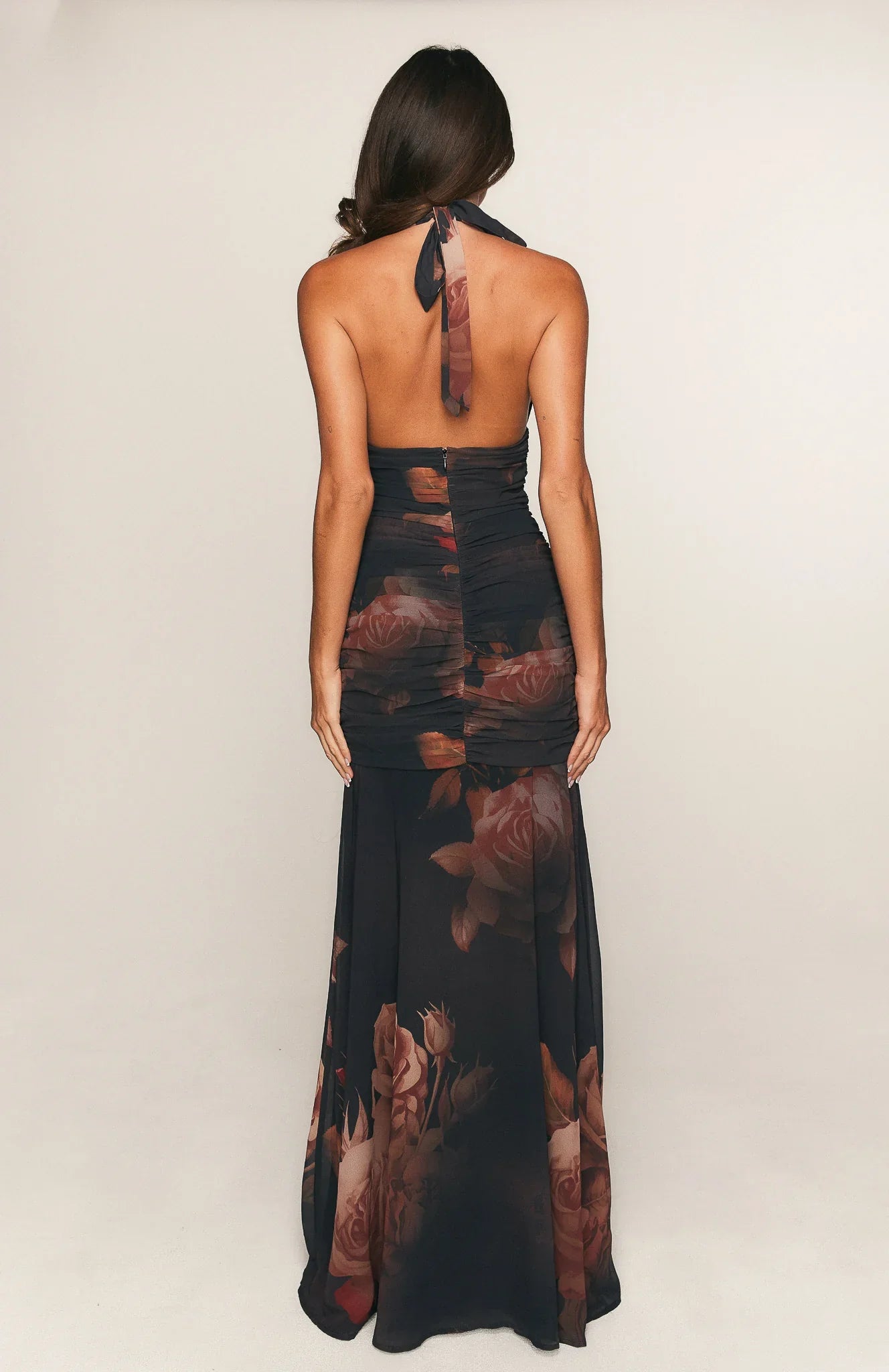 Cherish The Thought Maxi Dress Midnight Silk