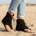 Gladiator Vintage Tassel Sandals