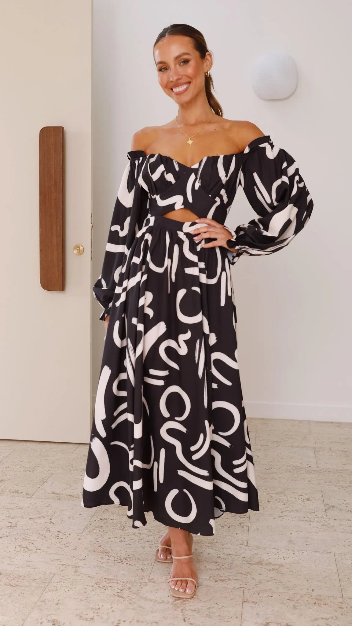 Freya Maxi Dress Black