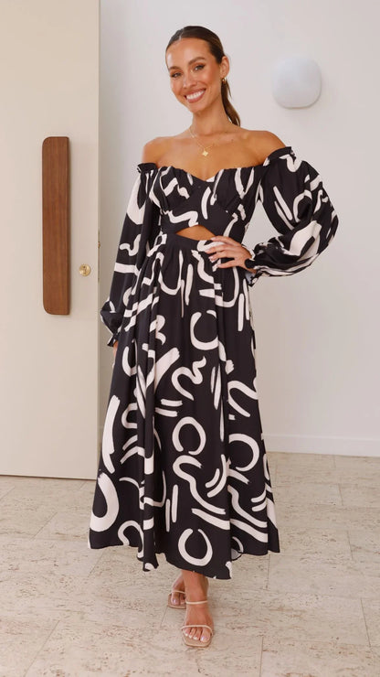 Freya Maxi Dress Black