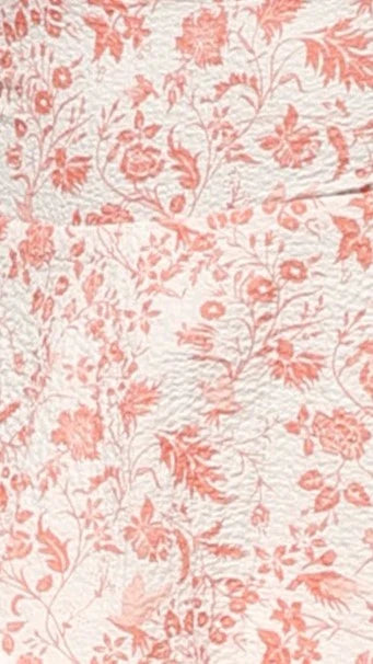Page Maxi Dress Peach Floral