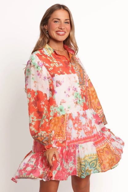 Helene Dress Patchwork