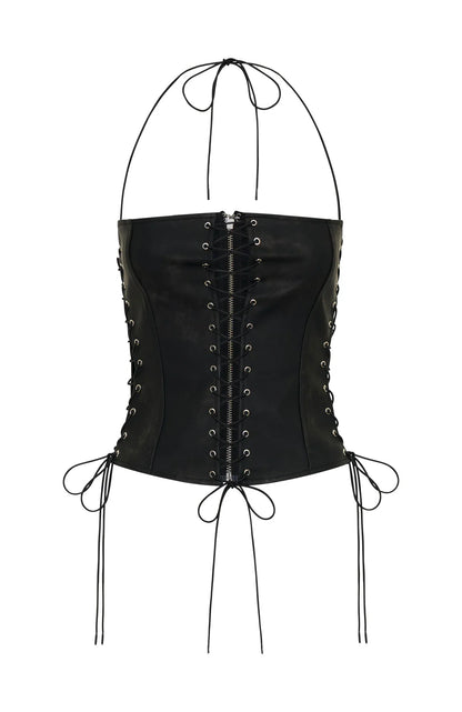 Glow All Night Bustier Black