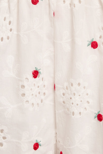 Aisha Shorts White