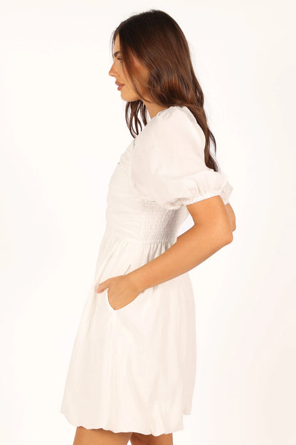 Lulee Mini Dress White
