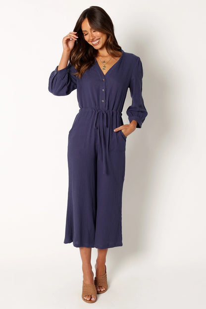 Roberta Jumpsuit Navy