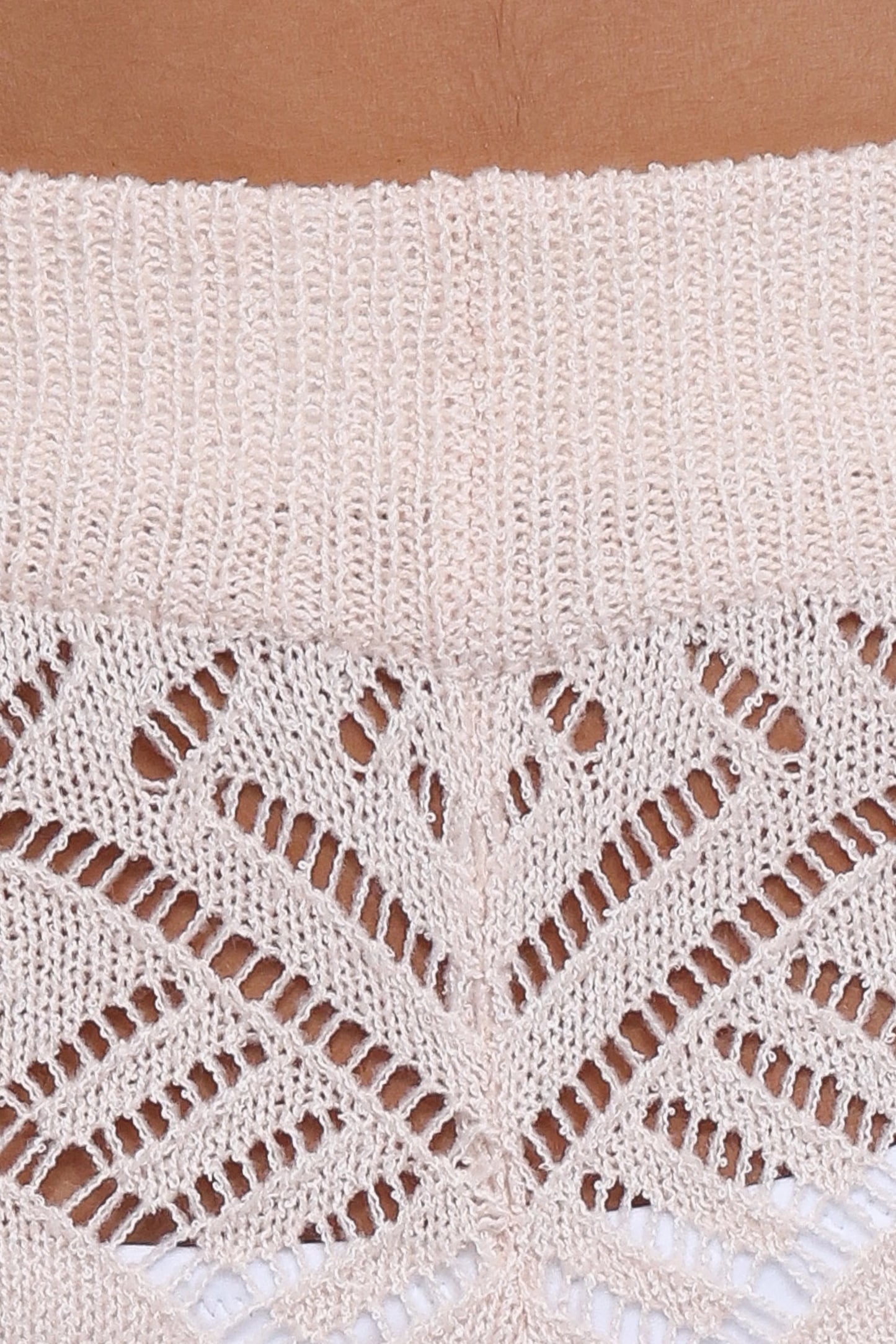 Briony Knit Pant Set Cream