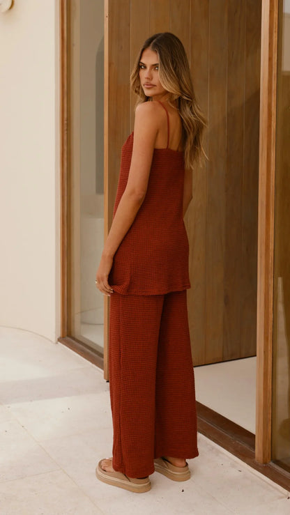 Naisha Pants Rust
