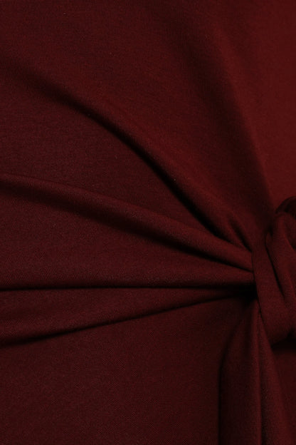Asha Midi Dress Wine