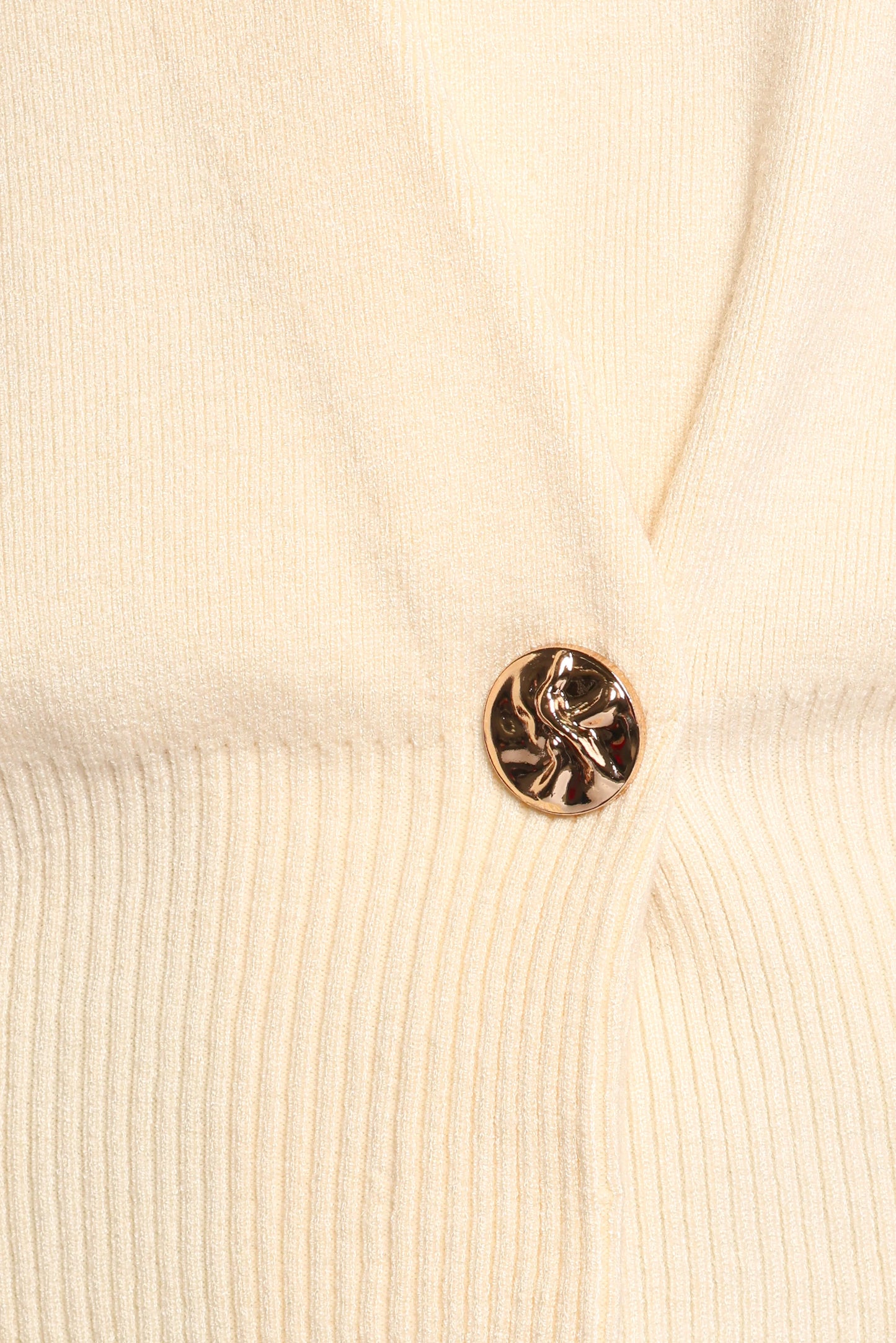 Caterina Button Cardigan Cream