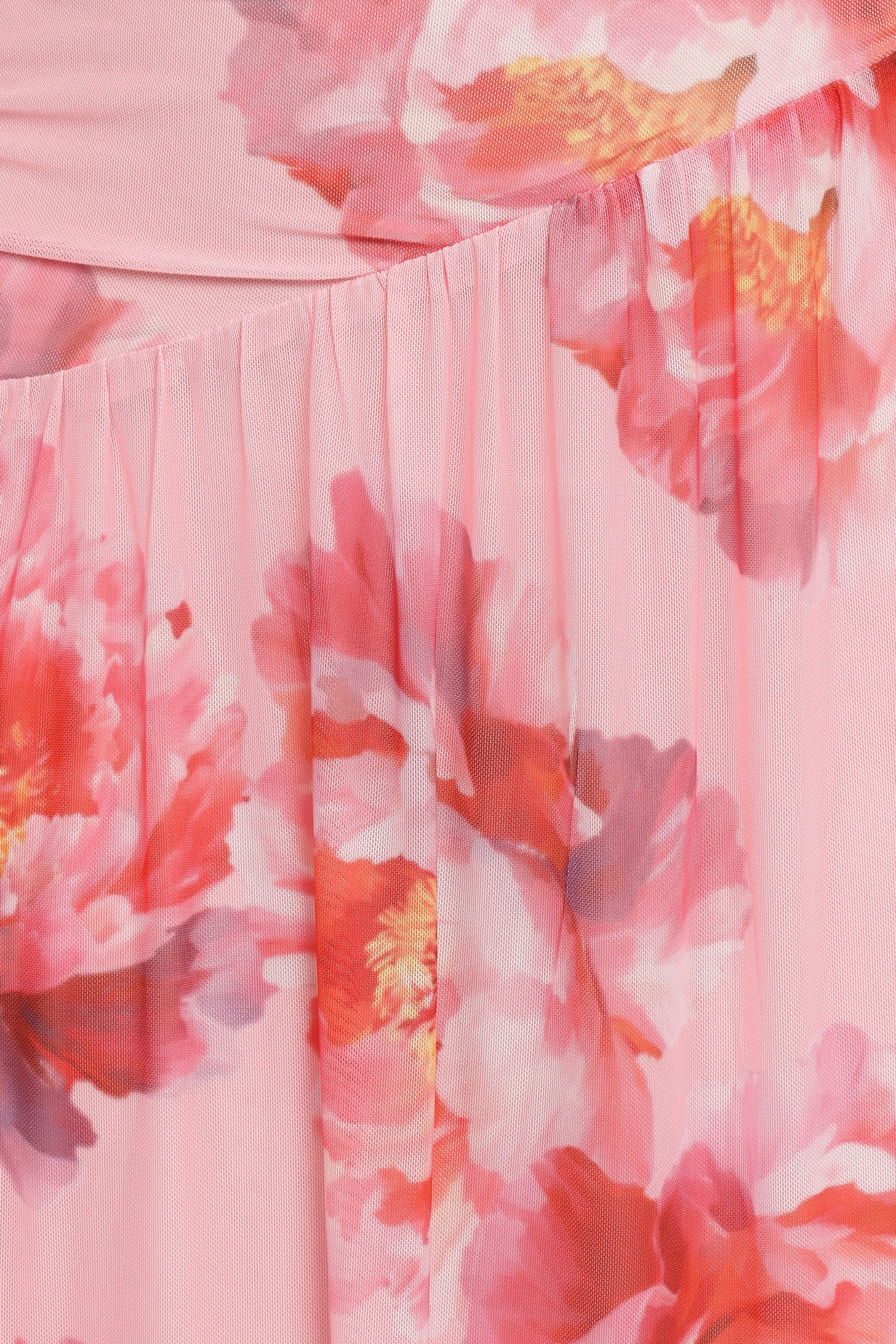 Calypso Maxi Dress Pink Peony