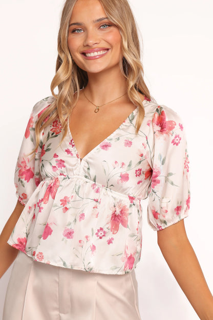 Tove Top Cameo Floral