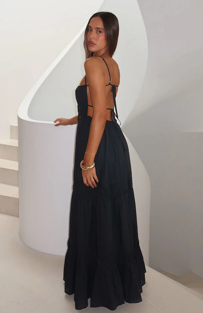 Rumour Has It Maxi Dress Black