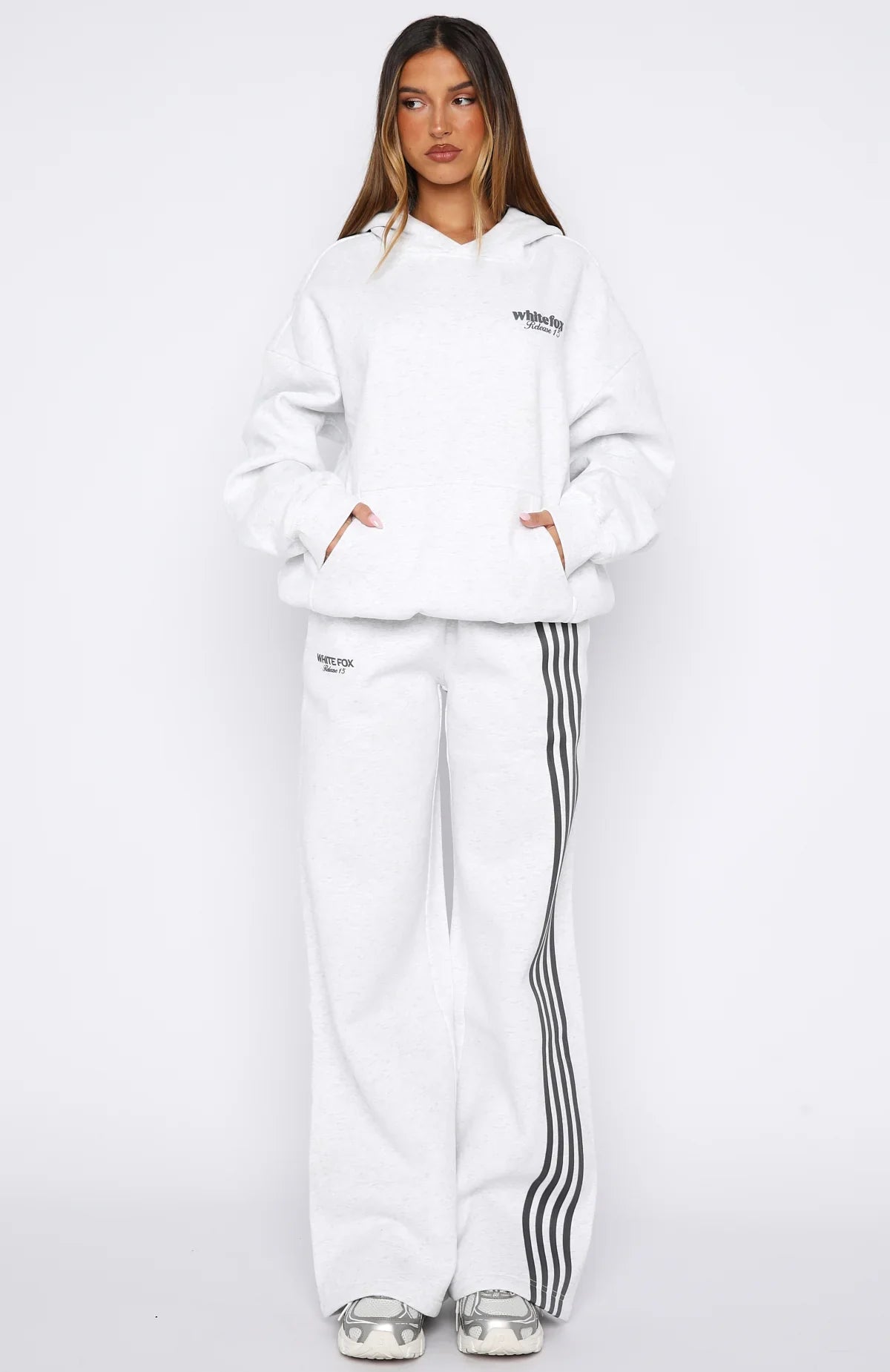 Release 15 Kiana Oversized Hoodie Grey Marle