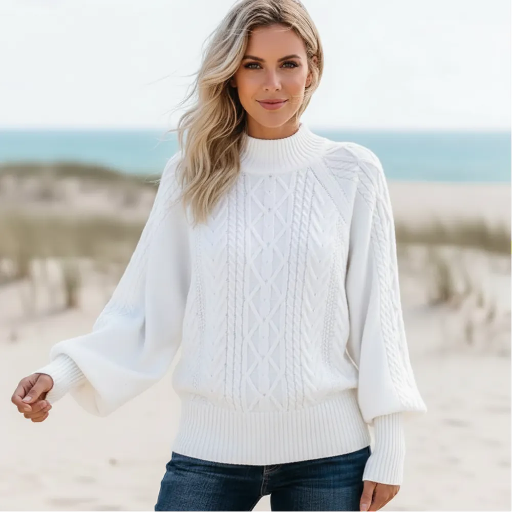 Bohemian Pullover Knit Sweater