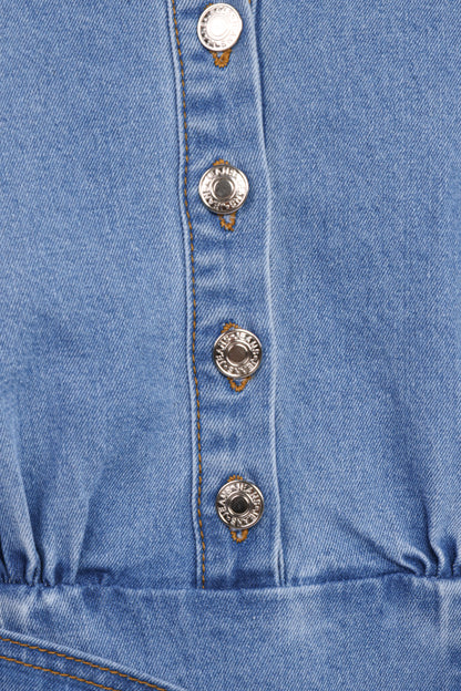 Leyton Mini Dress Denim Chambray