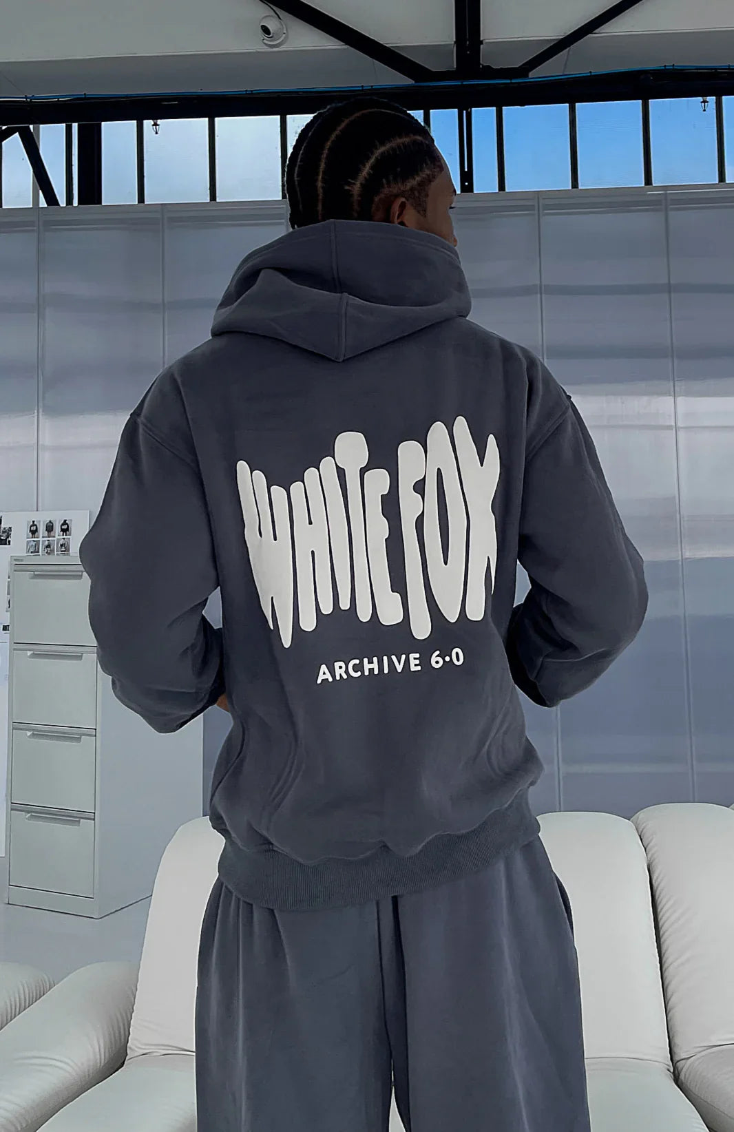 Archive 60 Oversized Hoodie Ash
