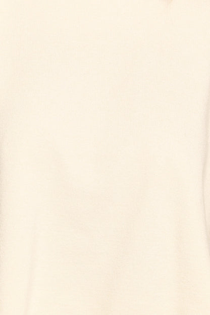 Ash Knitted T Shirt White