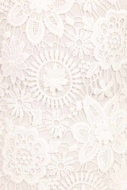 Becca Midi Dress White