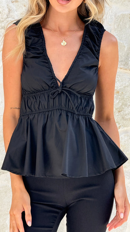 Elvie Top Black