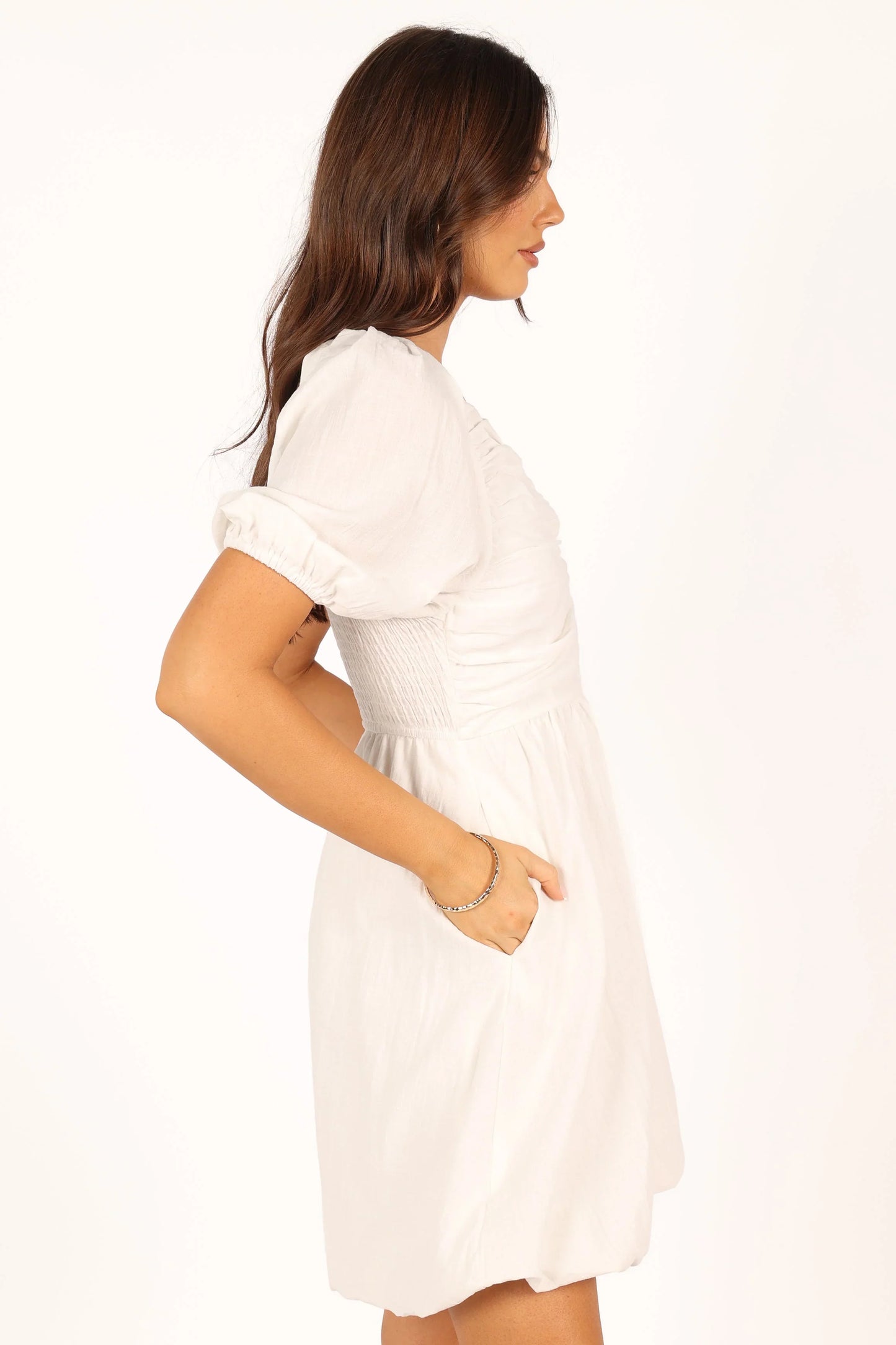Lulee Mini Dress White