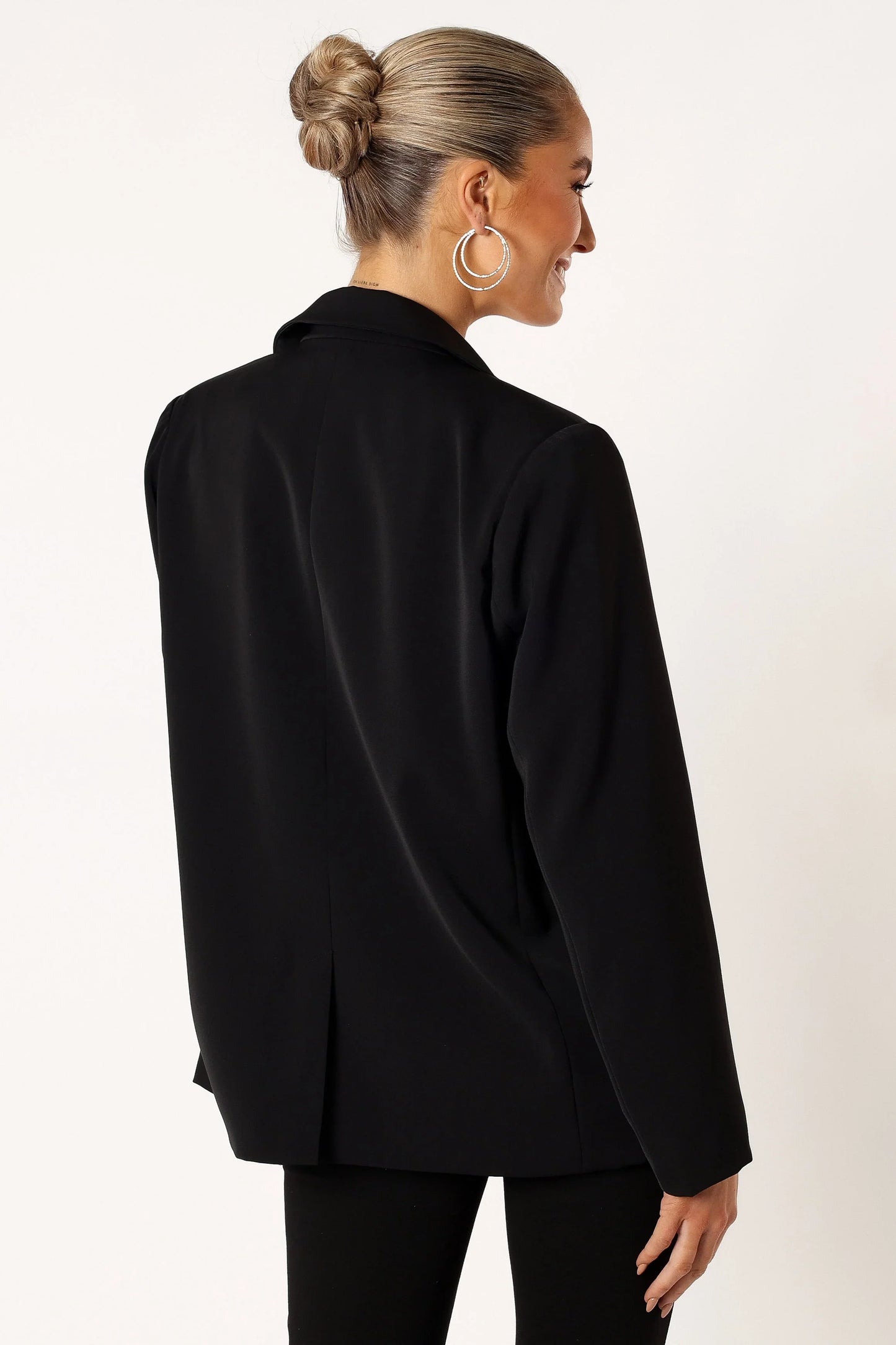Aubree Embellished Blazer Black