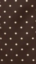 Lula Mini Dress Chocolate Butter Polka