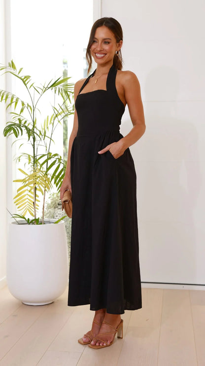 Caden Maxi Dress Black