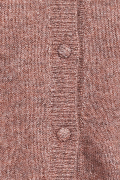 Carmello Frill Collar Cardigan Mocha