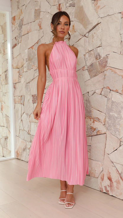 Frances Maxi Dress Pink