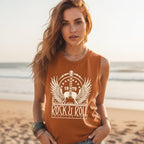 Rock and Roll Graphic Tank Top