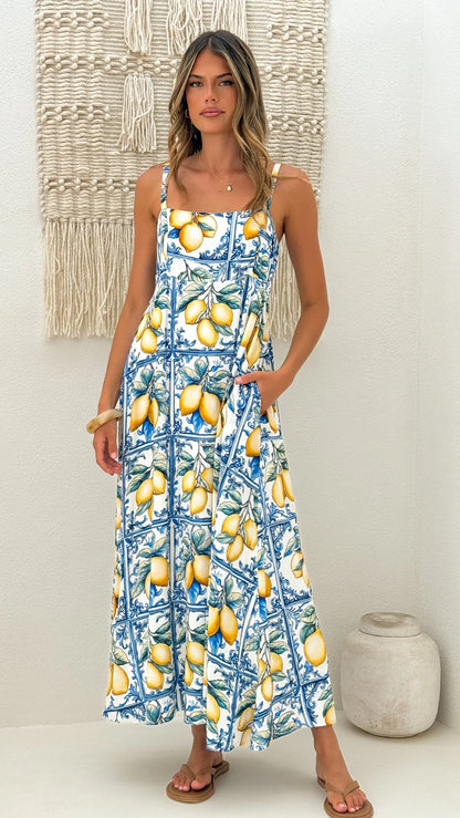 Natalle Maxi Dress Summer in Sorrento