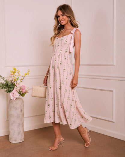 Meadow Fresh Floral Maxi Dress