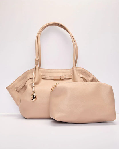 Zela Vegan Leather Tote Bag