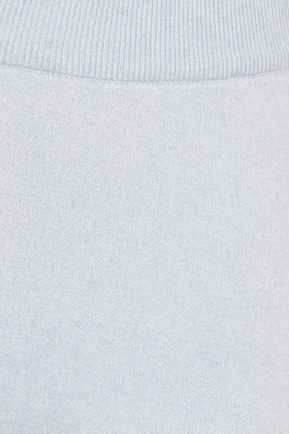 Lela Knitted Shorts Light Blue Stars