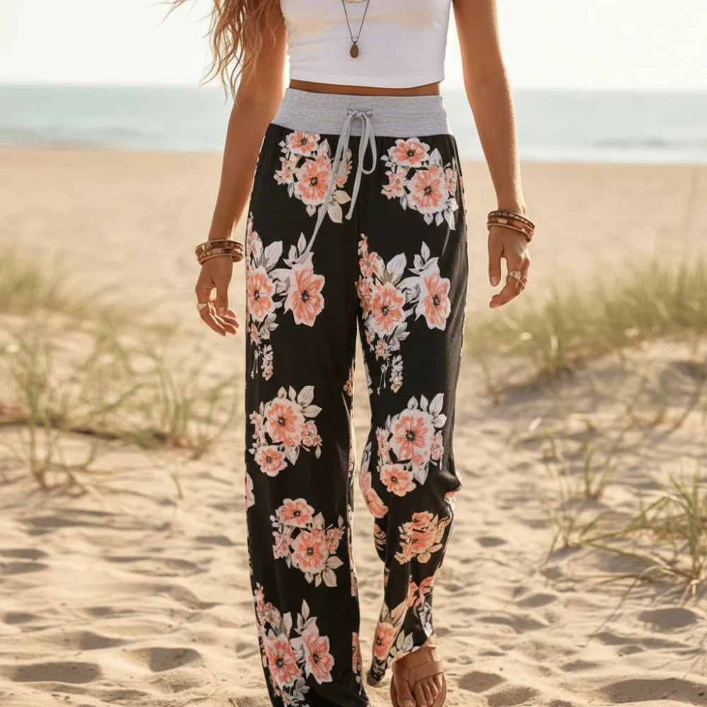 Casual Print Sweatpants