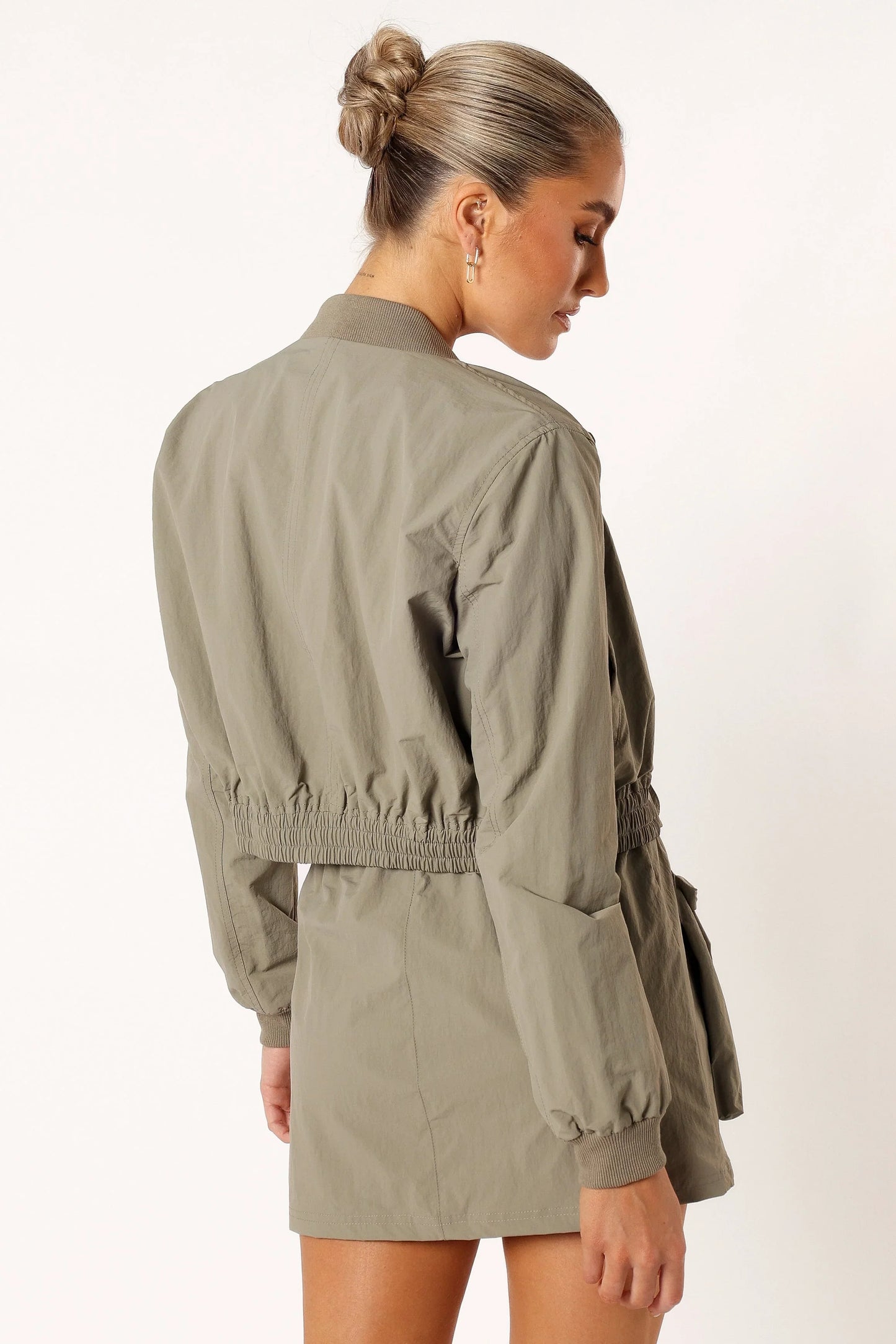 Freddie Two Piece Set Light Olive