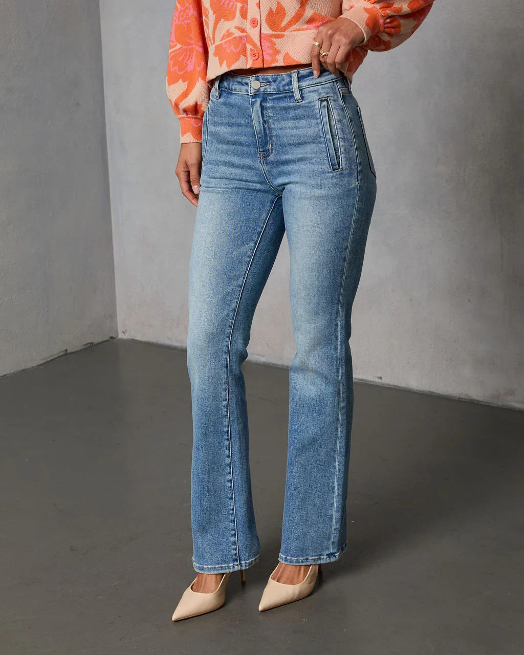 Verena Stretch Straight Leg Jeans