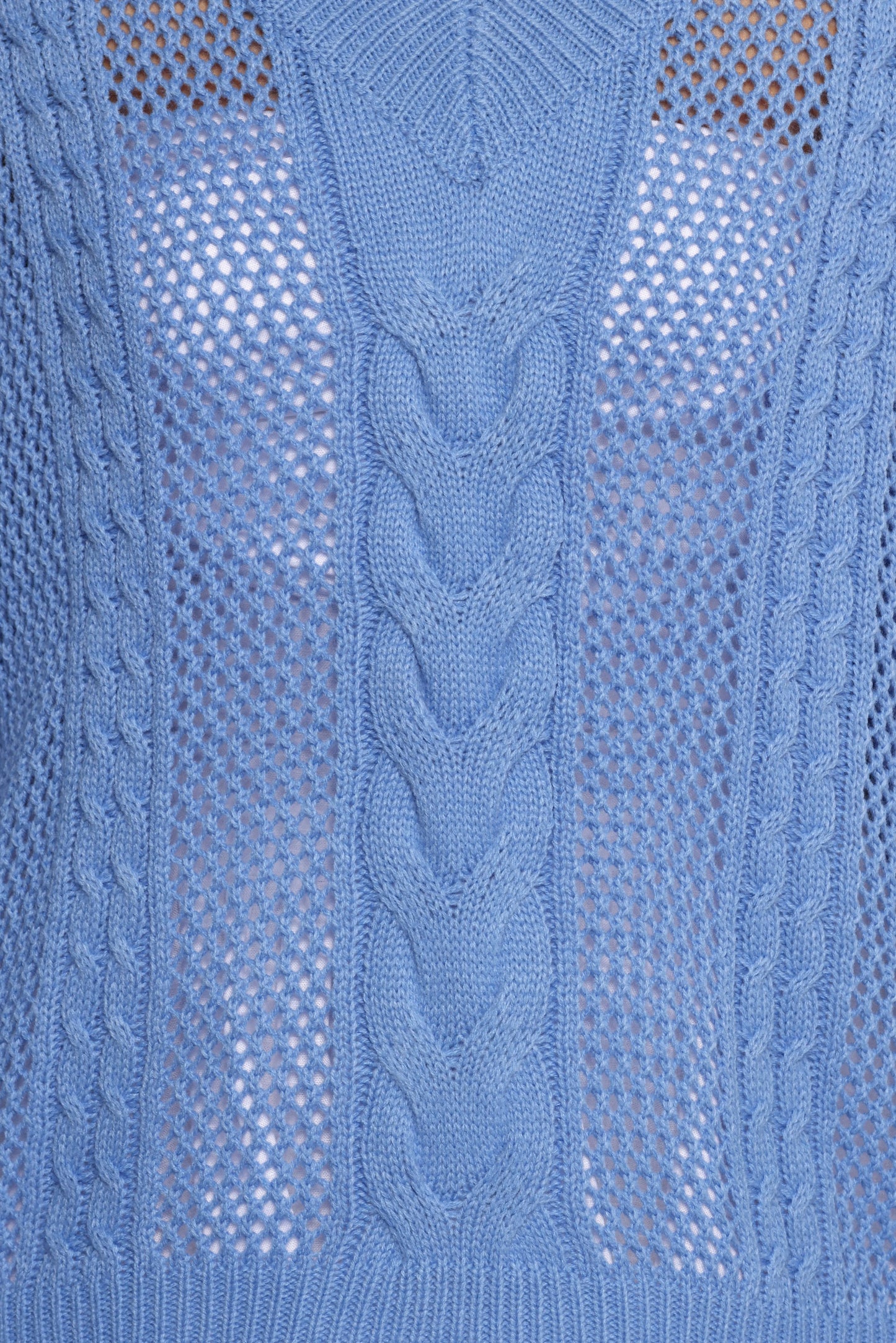 Janie Knit Sweater Blue