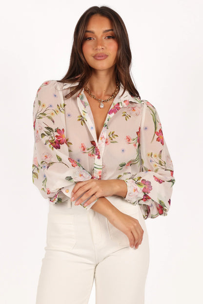 Fleetwood Blouse Jaci White