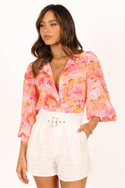 Arianna Shirt Pink
