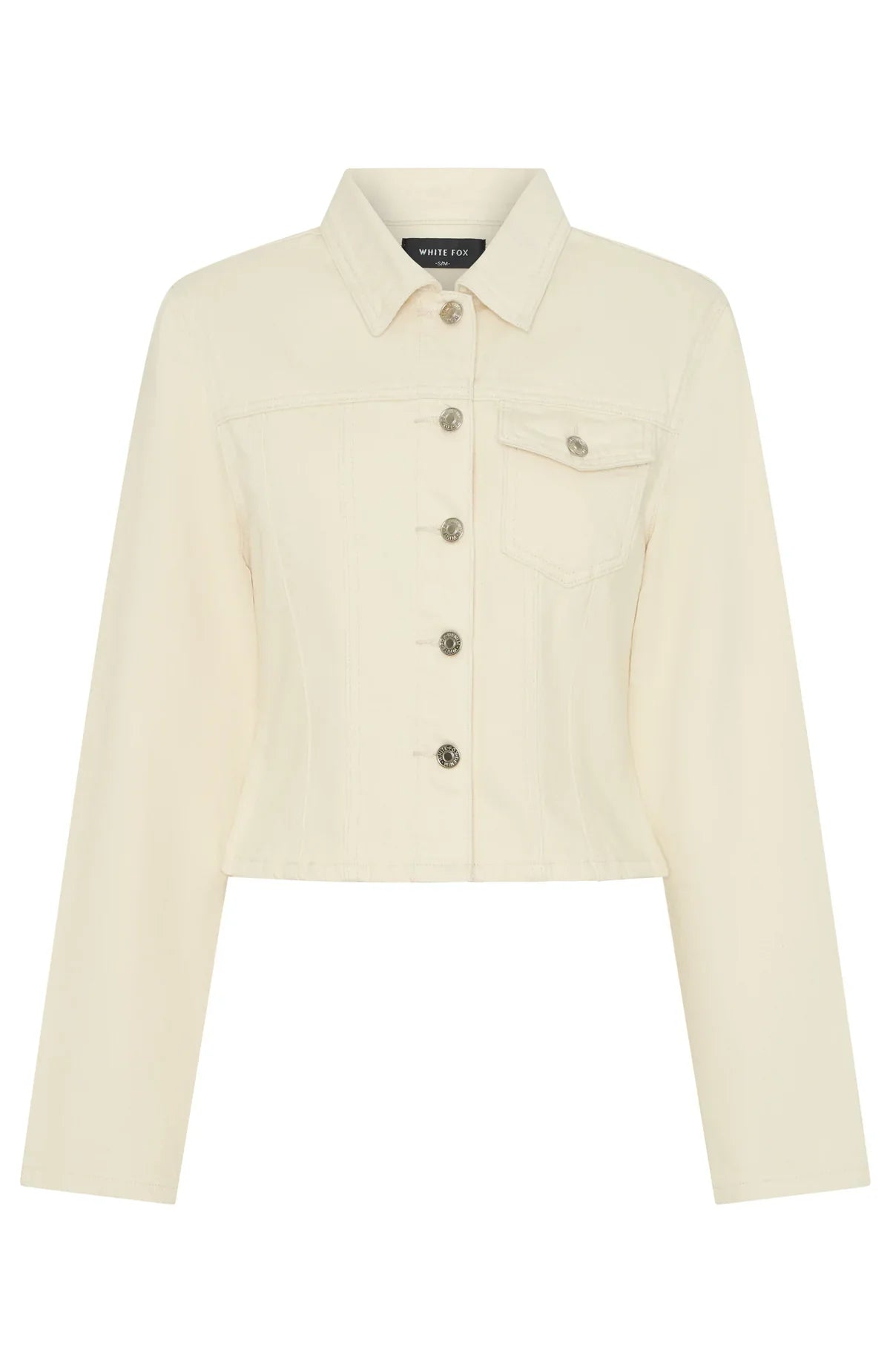 Ayla Denim Jacket Cream