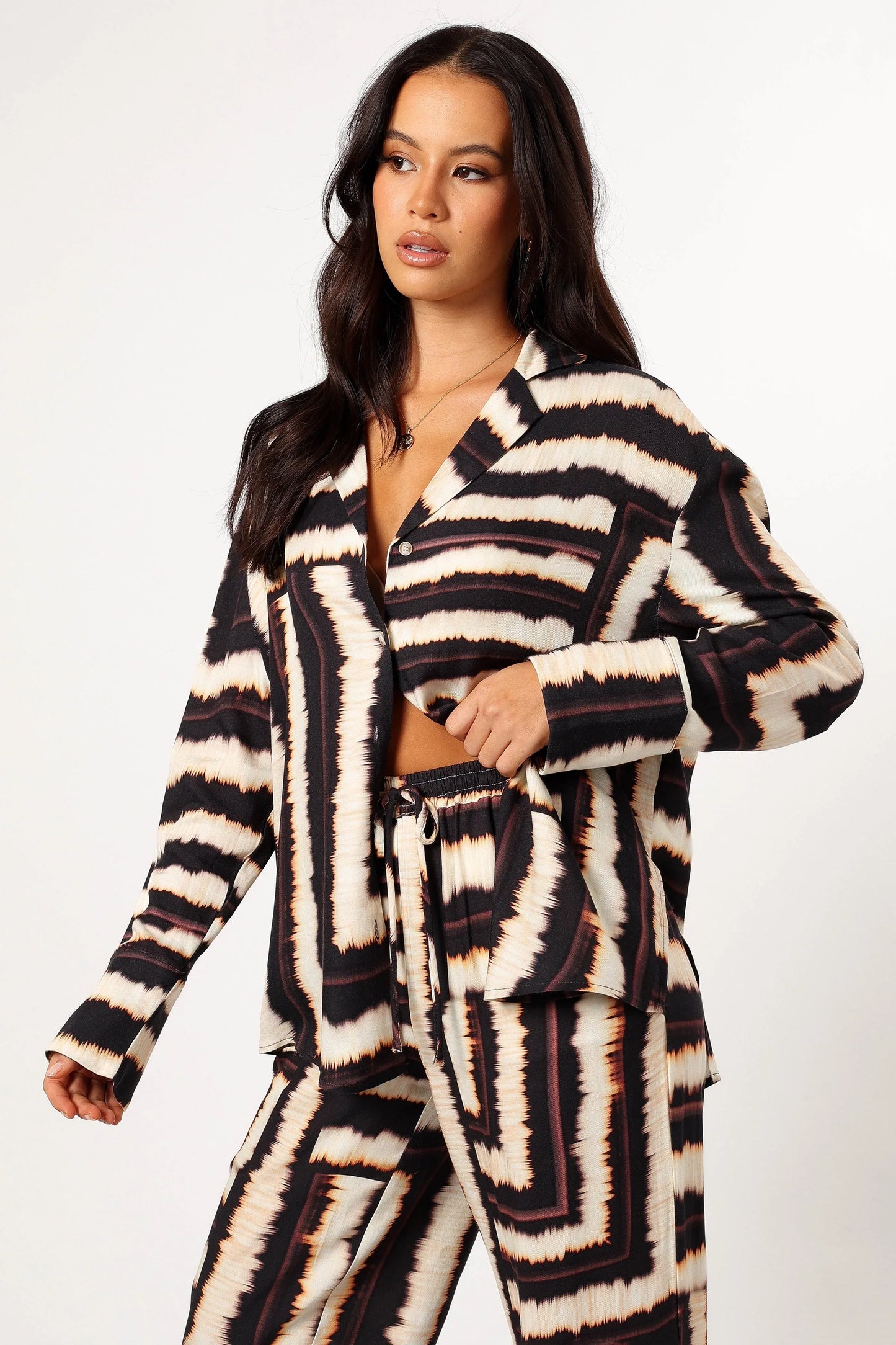 Sola Shirt Noria Print