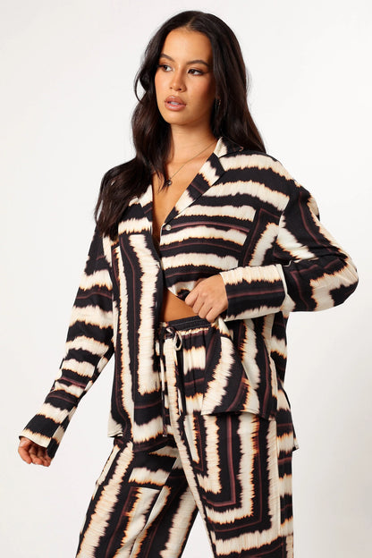 Sola Shirt Noria Print