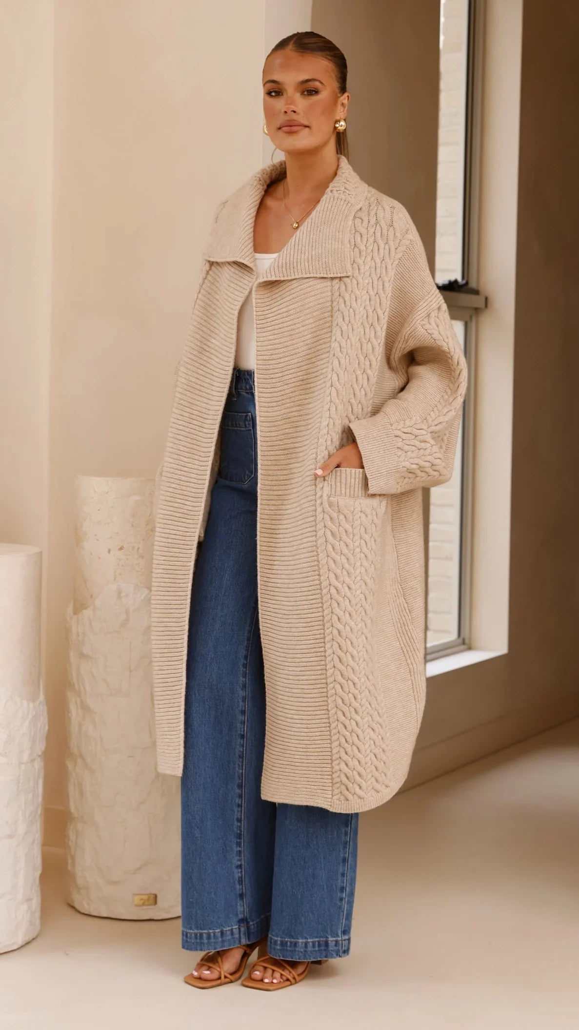Sana Cardigan Beige