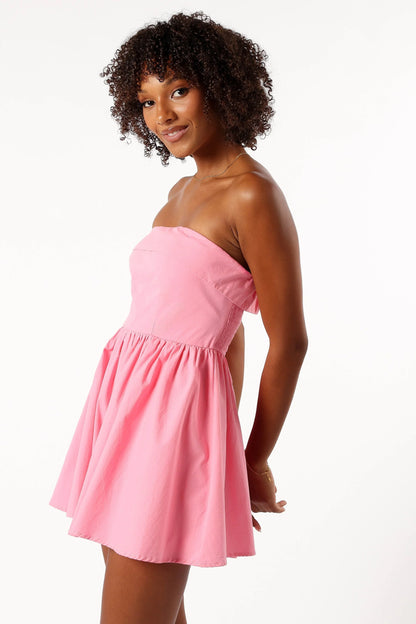 Beatrice Romper Pink