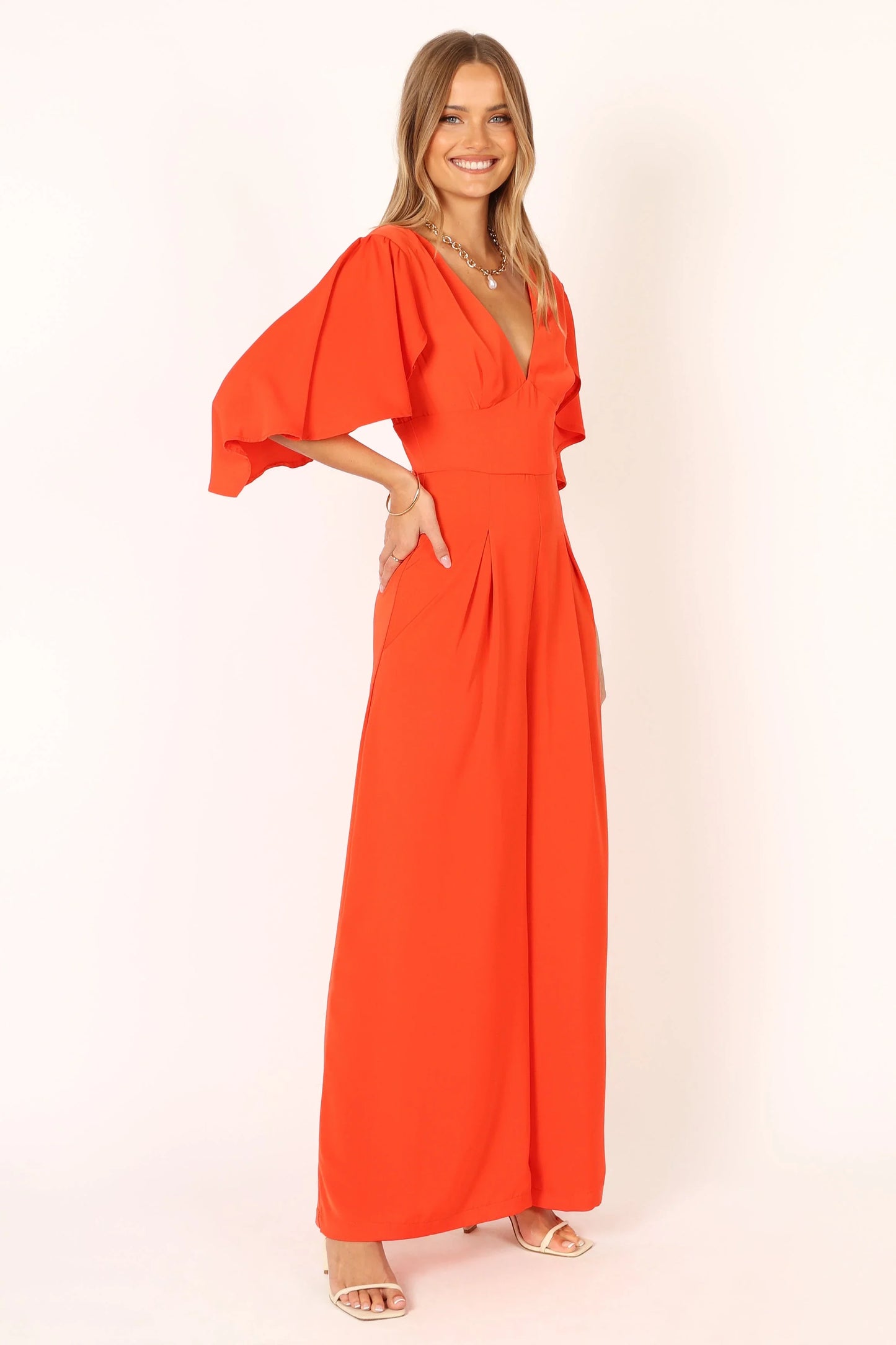 Carla Jumpsuit Red